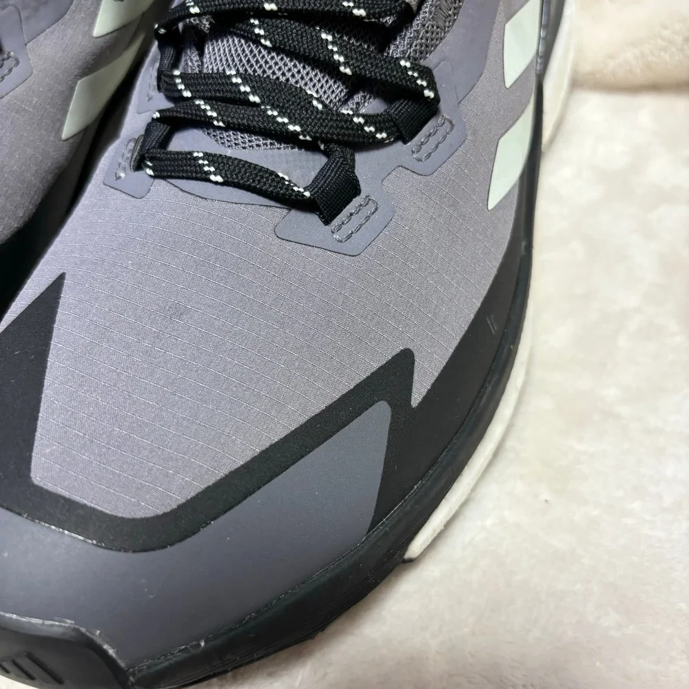 Adidas Womens Terrex Free Hiker 2.0 Gore Tex Hiking Shoes US 8.5 Gray‎ Boots